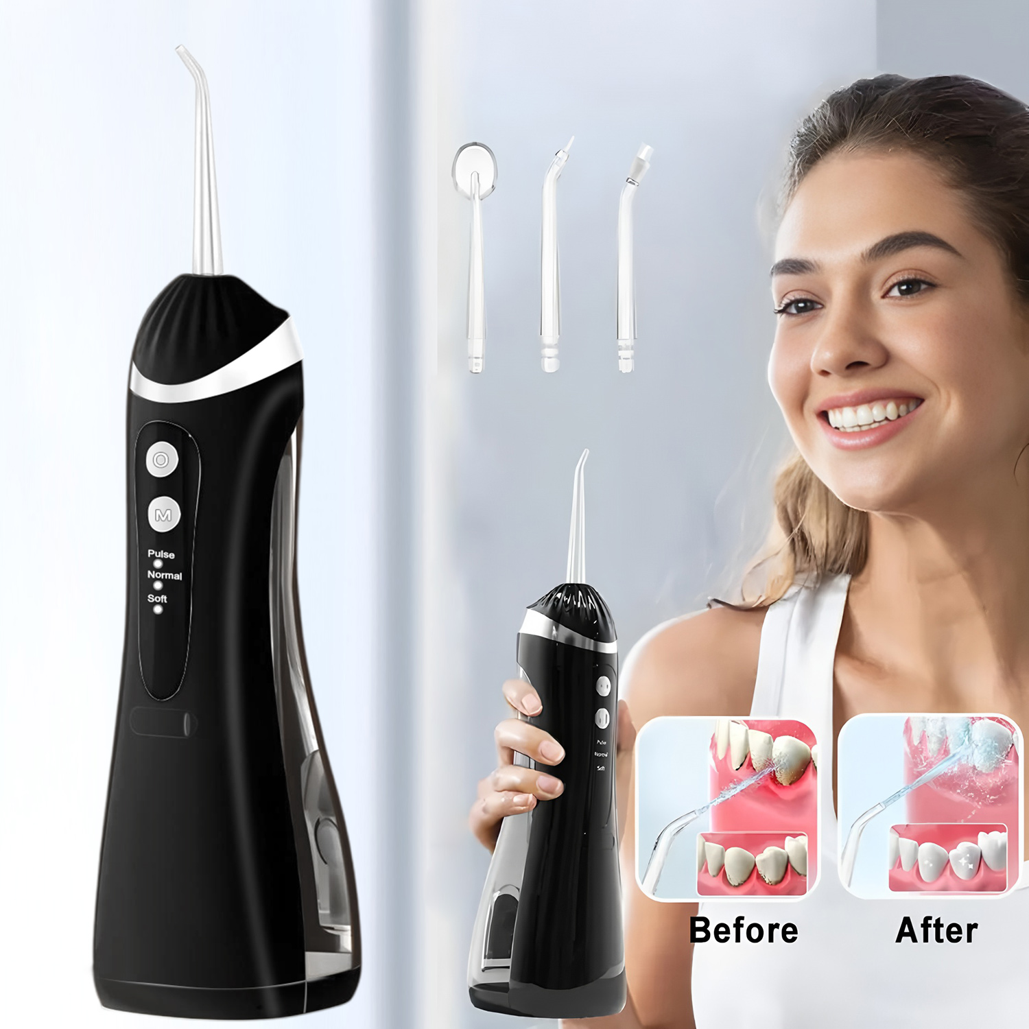 Portable Cordless Dental Water - مراجعة Water Flosser Cordless وسعره