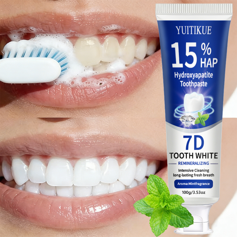 YUITIKUE 15% HAP Hydroxyapatit - مراجعة Hydroxyapatite Toothpaste وسعره