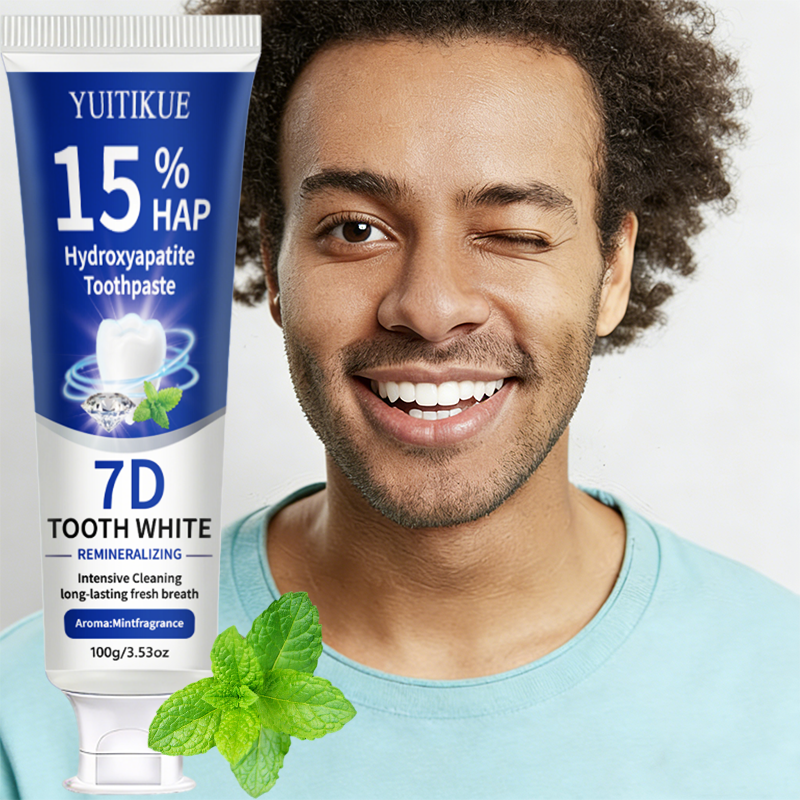 YUITIKUE 15% HAP Hydroxyapatit - مراجعة Hydroxyapatite Toothpaste وسعره