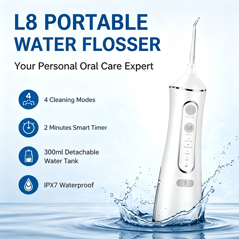 Portable Water Flosser Oral Ir - مراجعة Water Flosser Cordless وسعره