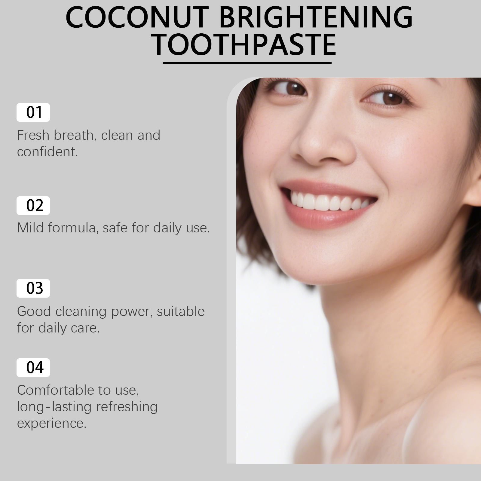 Oralhoe Coconut Toothpaste wit - مراجعة Hydroxyapatite Toothpaste وسعره