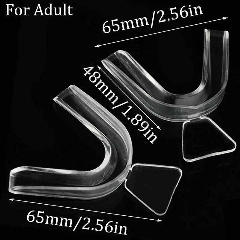 1/3/6pairs Silicone Mouth Guar - مراجعة Teeth Whitening With Trays وسعره