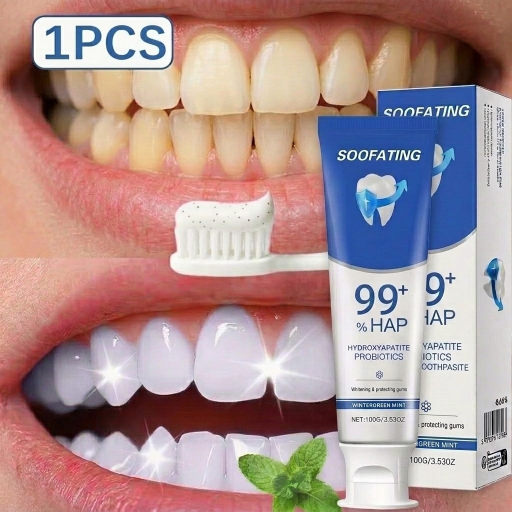 SOOFATING Hydroxyapatite Tooth - مراجعة Hydroxyapatite Toothpaste وسعره