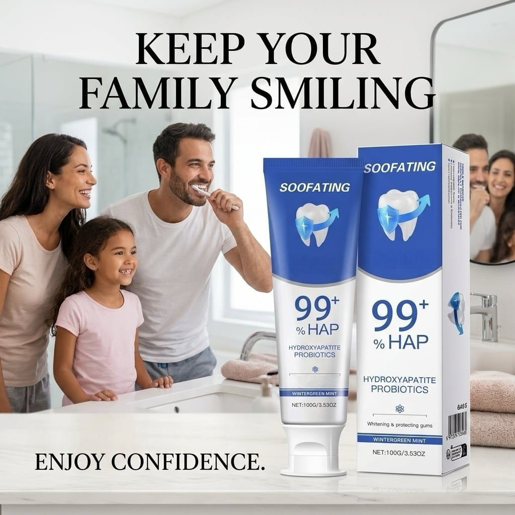 SOOFATING Hydroxyapatite Tooth - مراجعة Hydroxyapatite Toothpaste وسعره