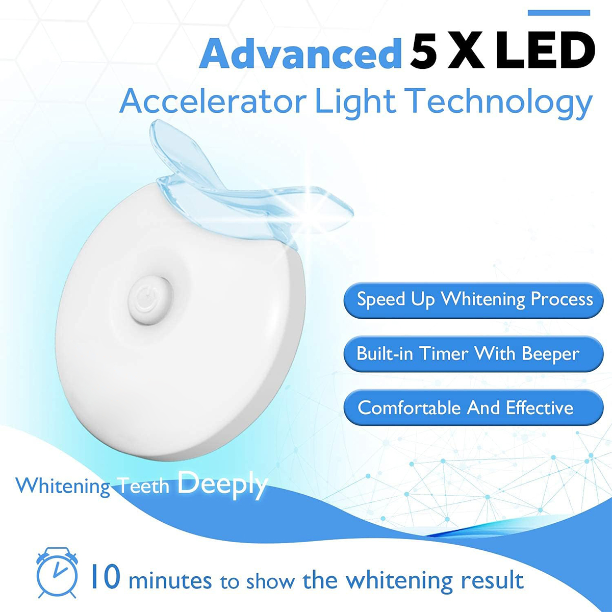 Teeth Whitening Kit - 5X LED L - مراجعة Teeth Whitening With Trays وسعره