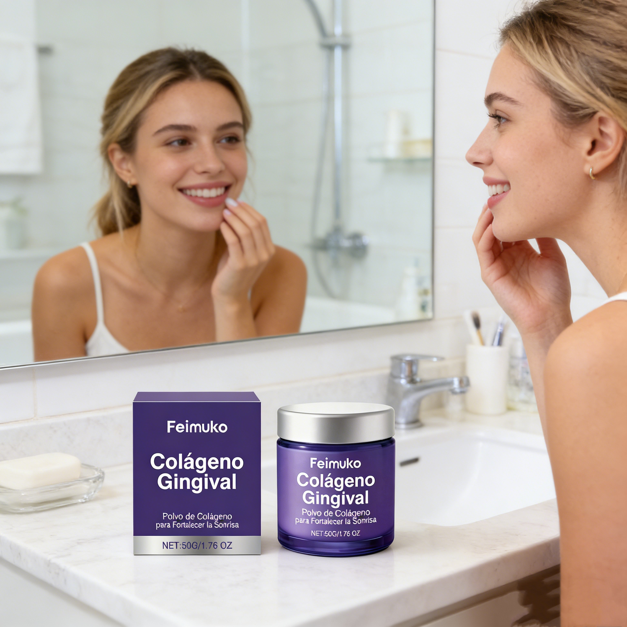 Collagen Teeth Cleaning Powder - مراجعة Teeth Whitening From Home وسعره