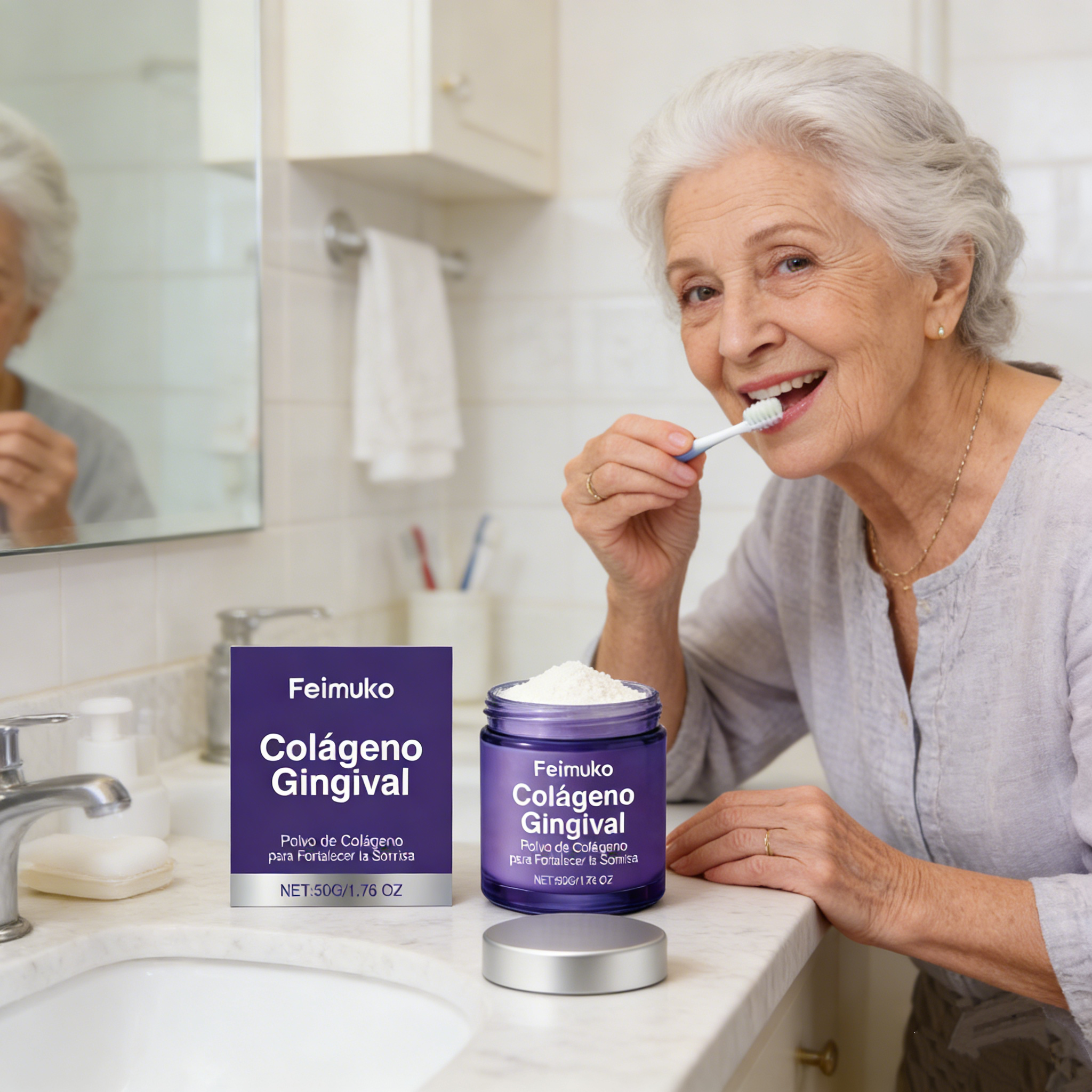 Collagen Teeth Cleaning Powder - مراجعة Teeth Whitening From Home وسعره