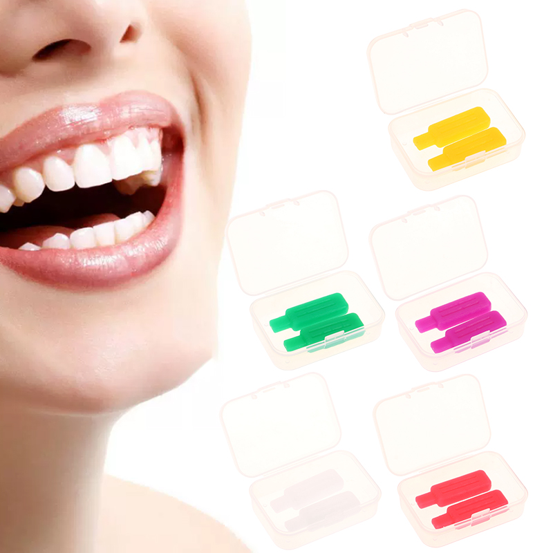 2Pcs Fruit Flavor Teeth Aligne - مراجعة Teeth Whitening With Trays وسعره