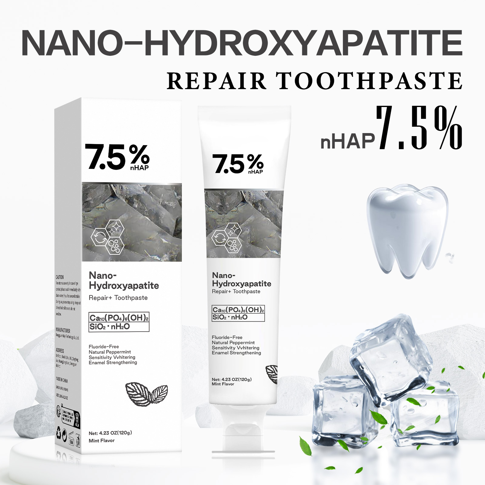Nano Hydroxyapatite Toothpaste - مراجعة Hydroxyapatite Toothpaste وسعره