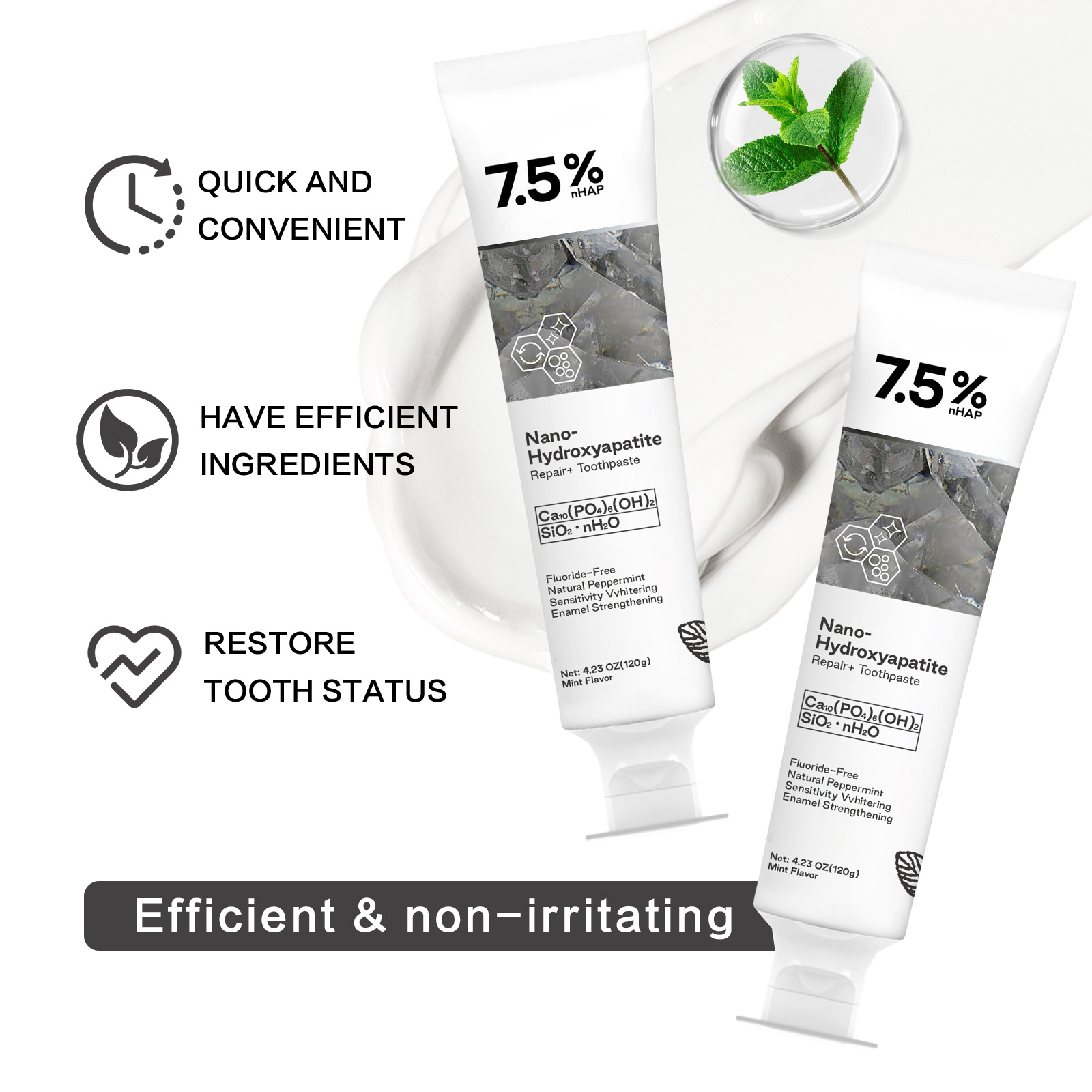 Nano Hydroxyapatite Toothpaste - مراجعة Hydroxyapatite Toothpaste وسعره