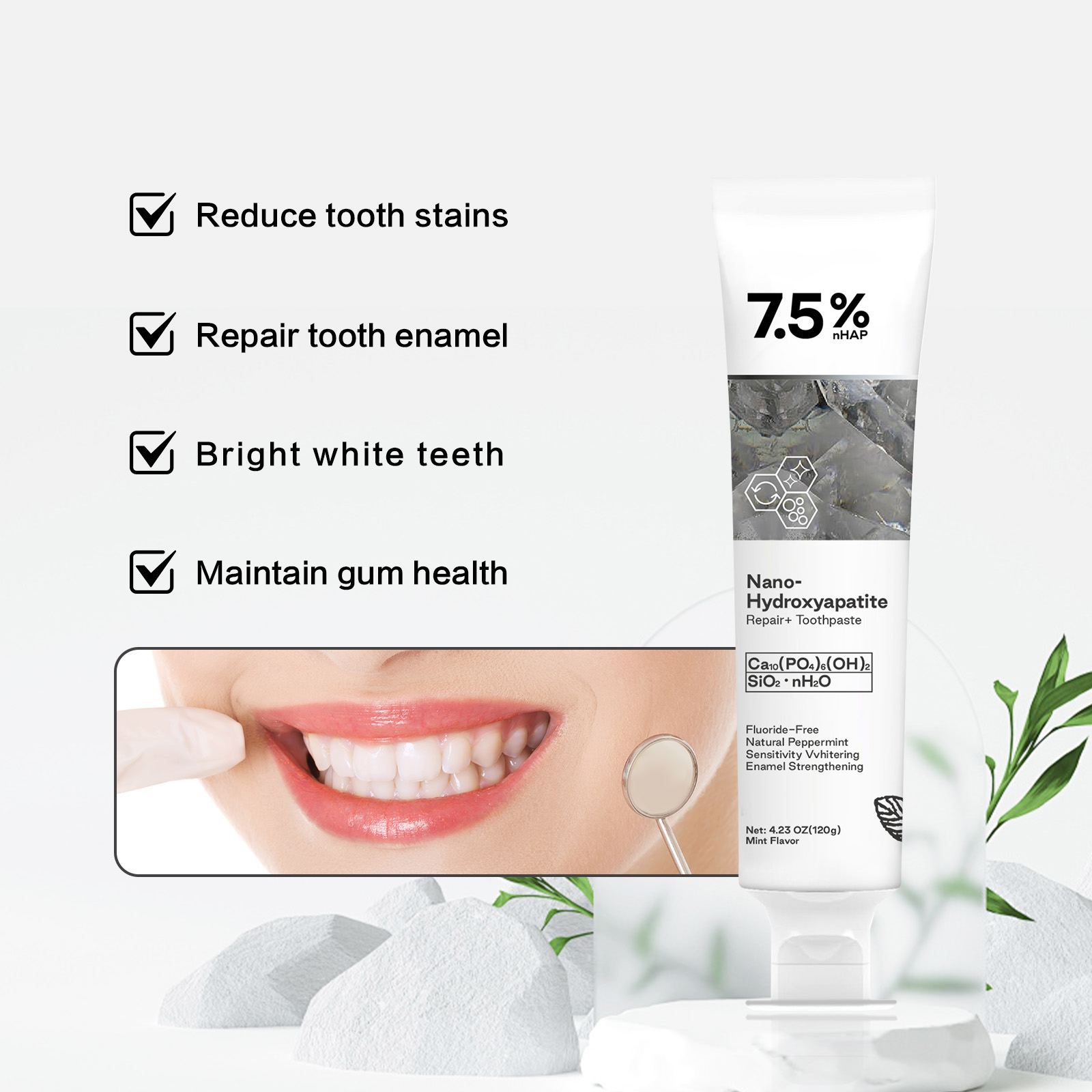 Nano Hydroxyapatite Toothpaste - مراجعة Hydroxyapatite Toothpaste وسعره