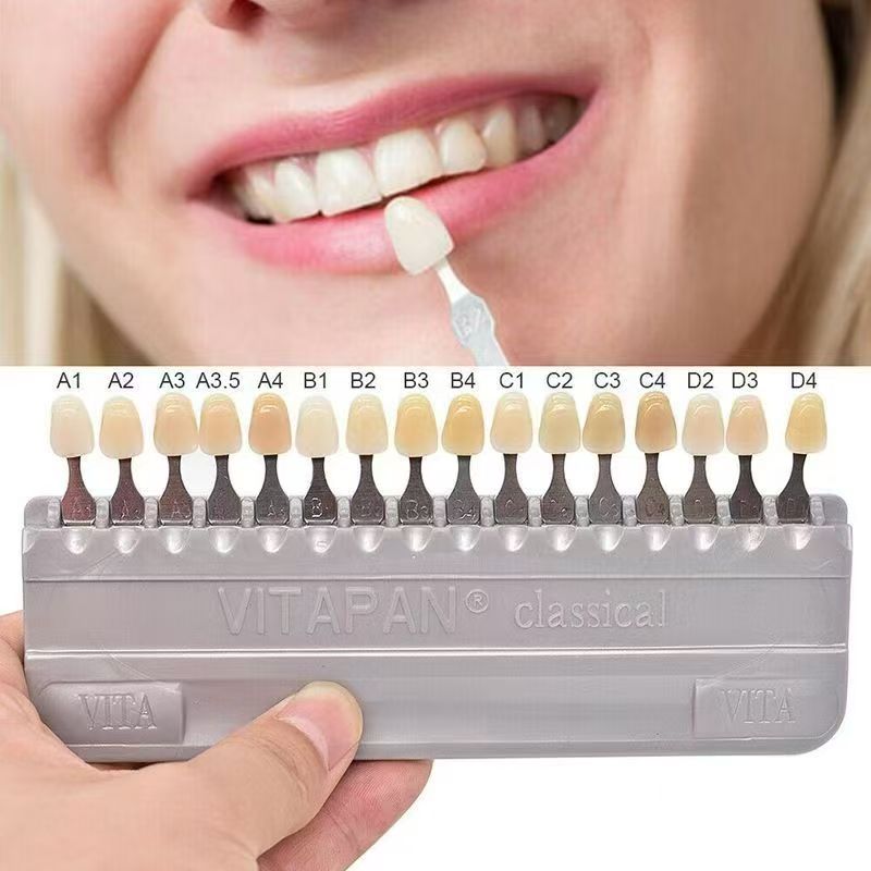 VITA 16 Colors Teeth Shade Gui - مراجعة Teeth Whitening With Trays وسعره