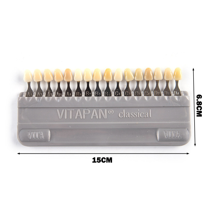 VITA 16 Colors Teeth Shade Gui - مراجعة Teeth Whitening With Trays وسعره