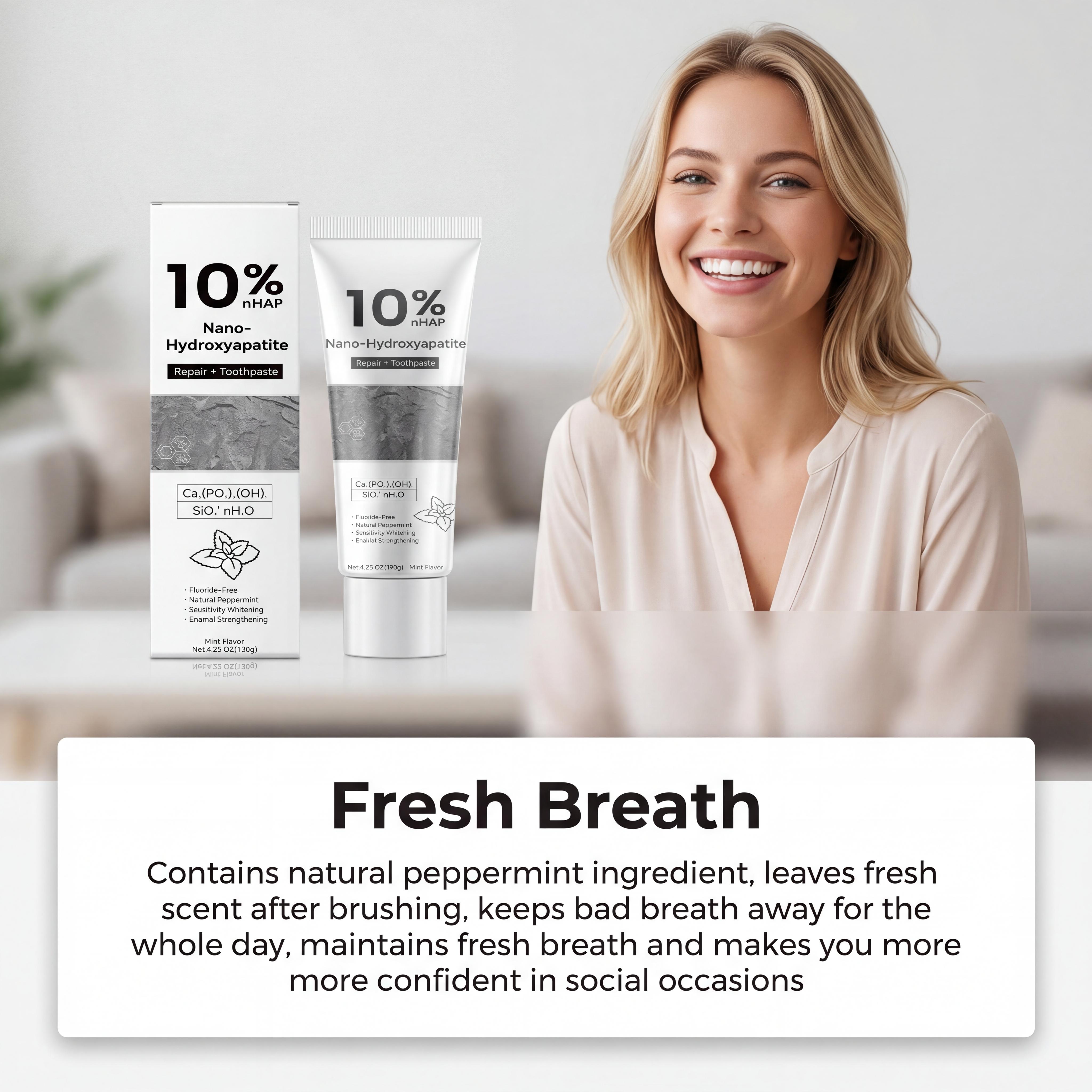 Nano-Hydroxyapatite Toothpaste - مراجعة Hydroxyapatite Toothpaste وسعره