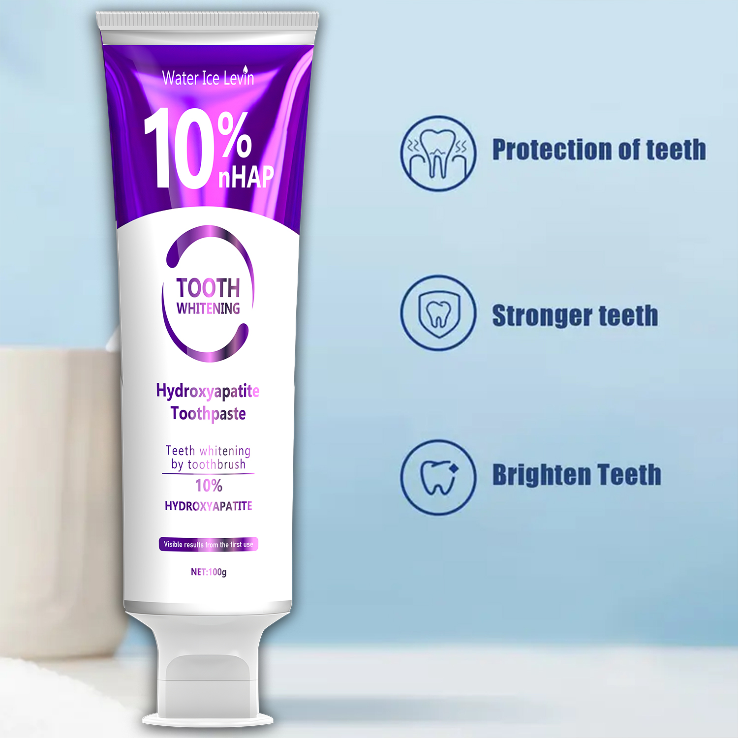 10% Nanoh Hydrogen Oxide Tooth - مراجعة Hydroxyapatite Toothpaste وسعره