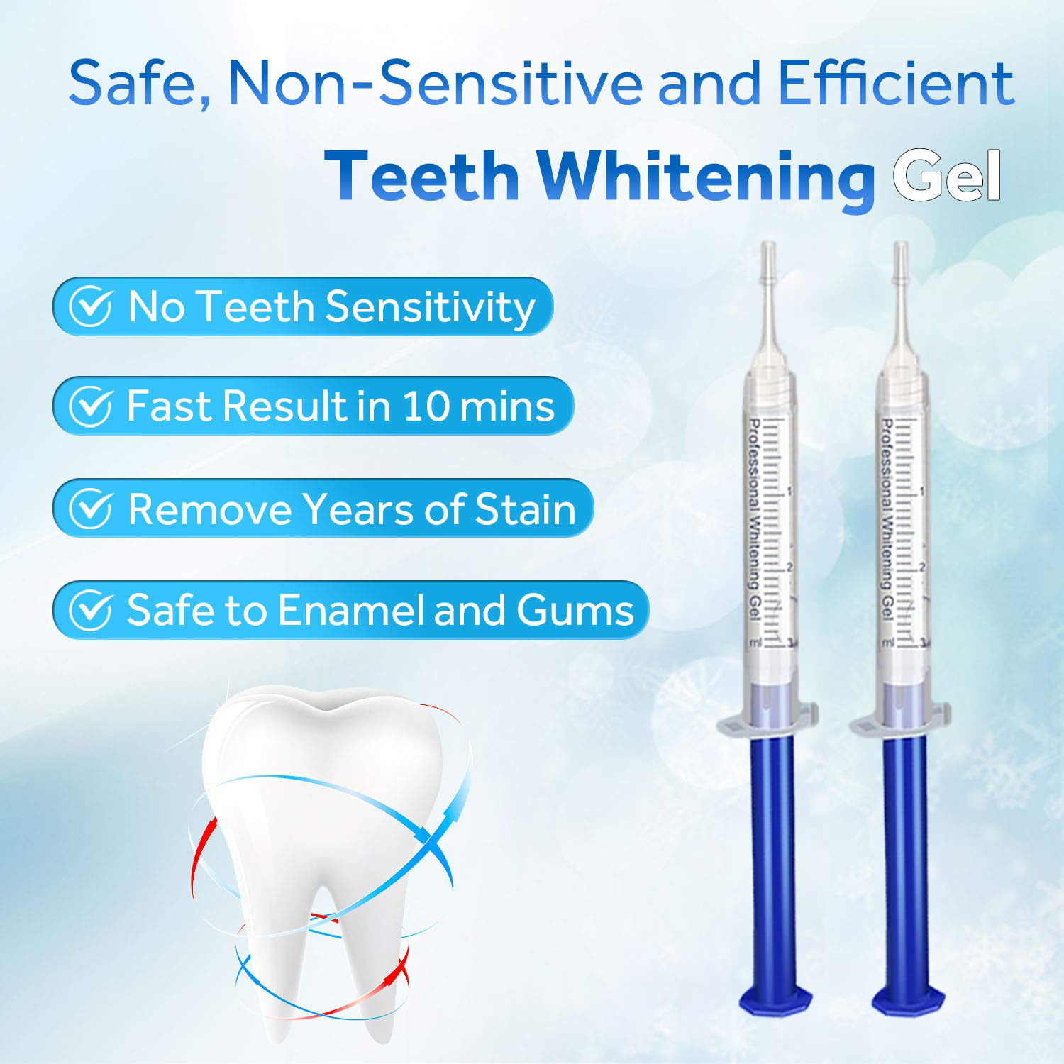 Teeth Whitening Gel Refill Syr - مراجعة Teeth Whitening With Trays وسعره