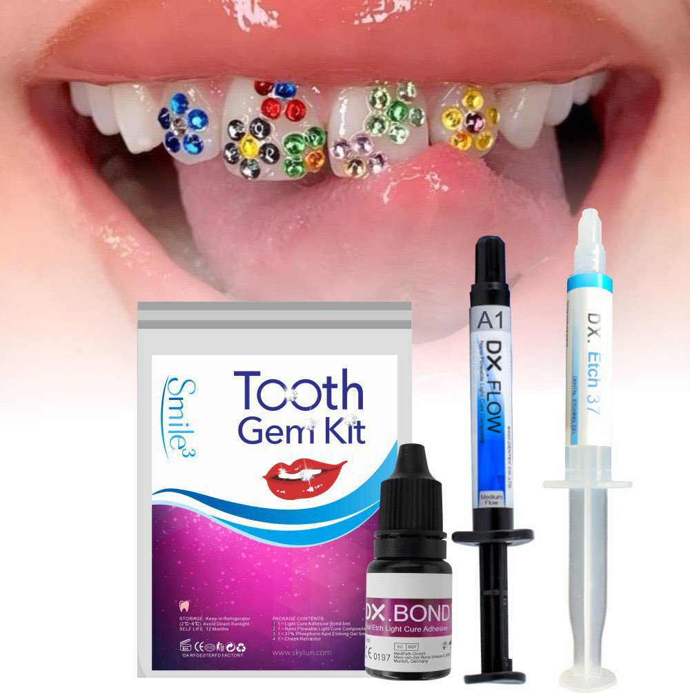 HOT Tooth Gem Kit Teeth Decora - مراجعة Teeth Whitening From Home وسعره