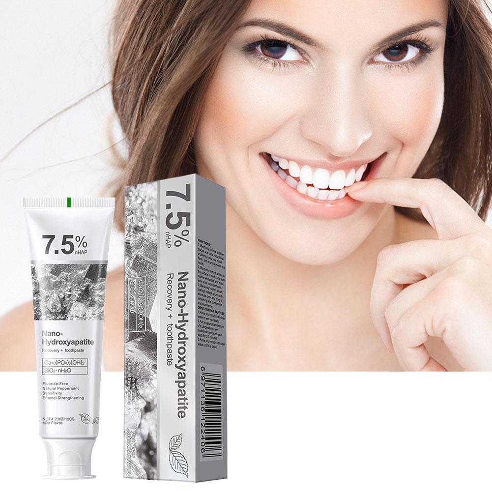 7.5% Nano Hydroxyapatite Tooth - مراجعة Hydroxyapatite Toothpaste وسعره