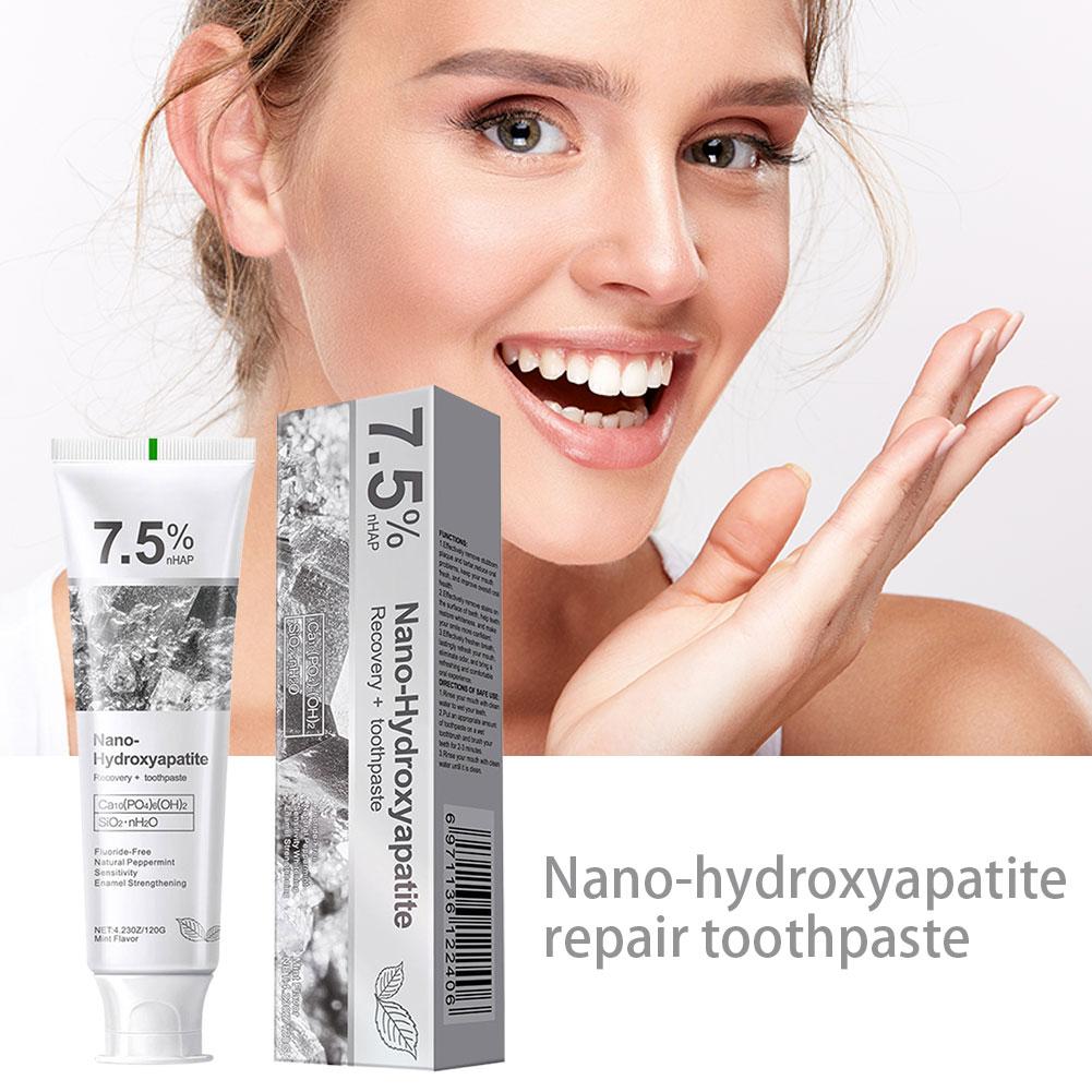 7.5% Nano Hydroxyapatite Tooth - مراجعة Hydroxyapatite Toothpaste وسعره