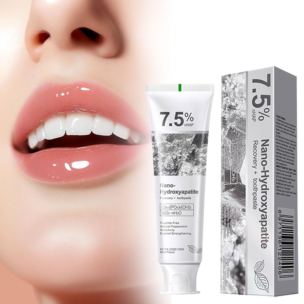 7.5% Nano Hydroxyapatite Tooth - مراجعة Hydroxyapatite Toothpaste وسعره