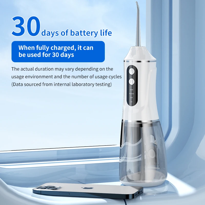 Dental Oral Irrigator Househol - مراجعة Water Flosser Cordless وسعره