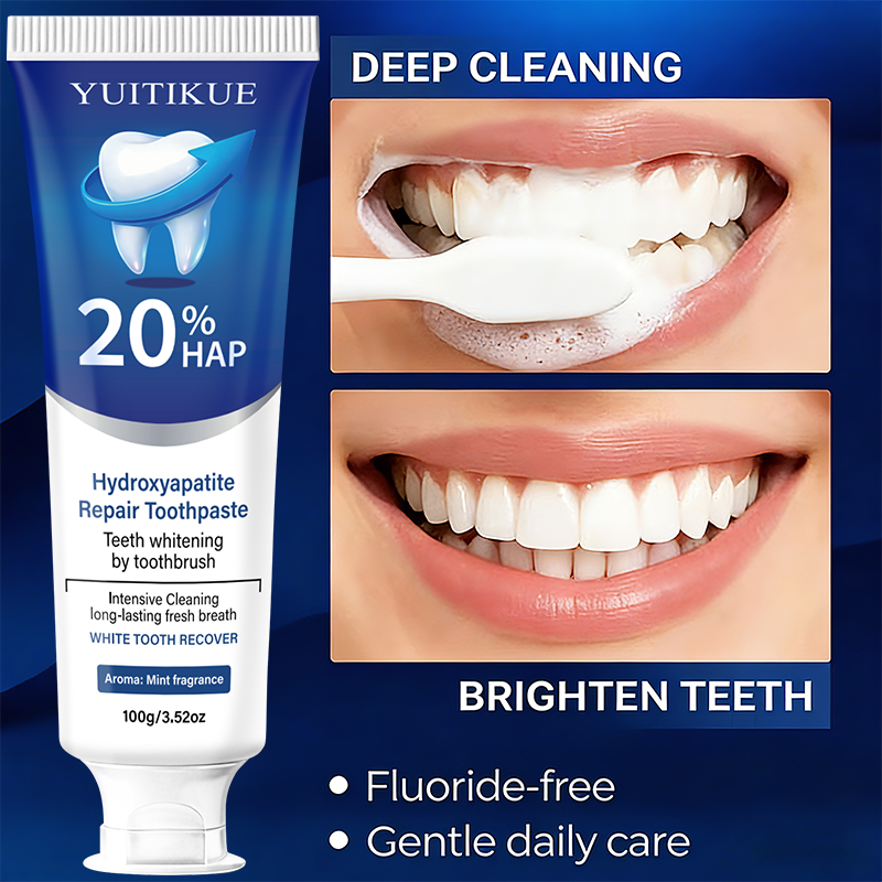 YUITIKUE 100g20% HAP Hydroxyap - مراجعة Hydroxyapatite Toothpaste وسعره