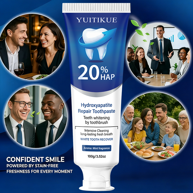 YUITIKUE 100g20% HAP Hydroxyap - مراجعة Hydroxyapatite Toothpaste وسعره