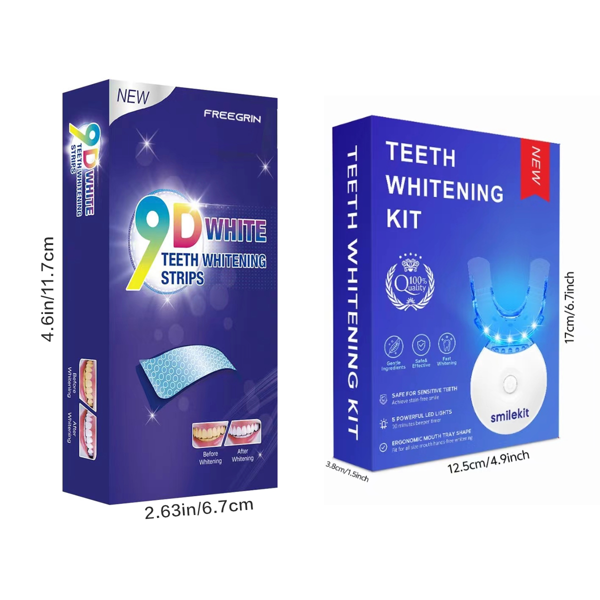 Teeth Whitening Kit - 5X LED L - مراجعة Teeth Whitening With Trays وسعره