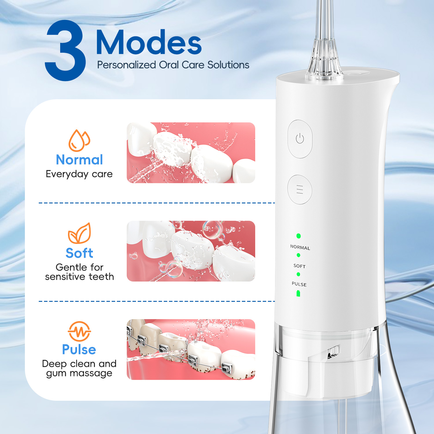New Water Floss F29/D52 Portab - مراجعة Water Flosser Cordless وسعره