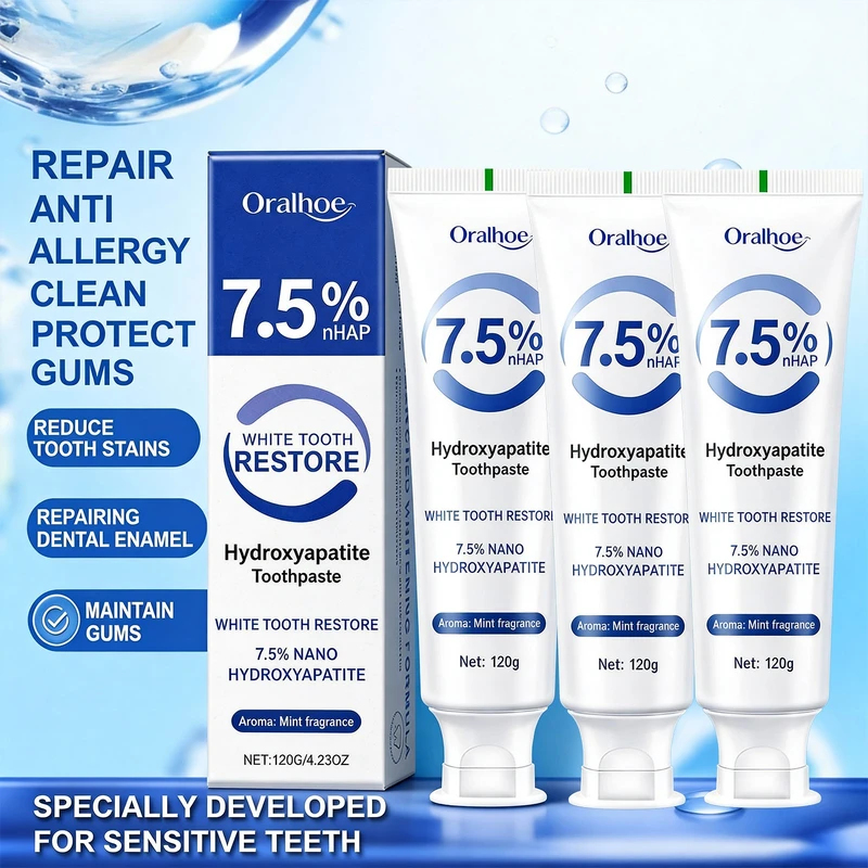 Enamel Protection Toothpaste w - مراجعة Hydroxyapatite Toothpaste وسعره
