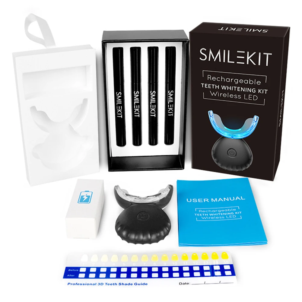 Dental Teeth Whitening Kit Min - مراجعة Teeth Whitening With Trays وسعره