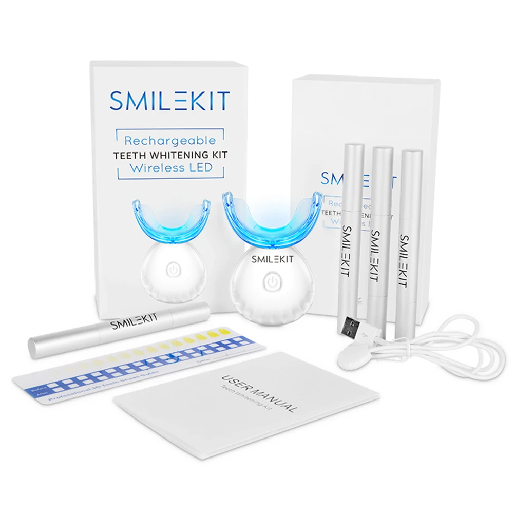 Dental Teeth Whitening Kit Min - مراجعة Teeth Whitening With Trays وسعره
