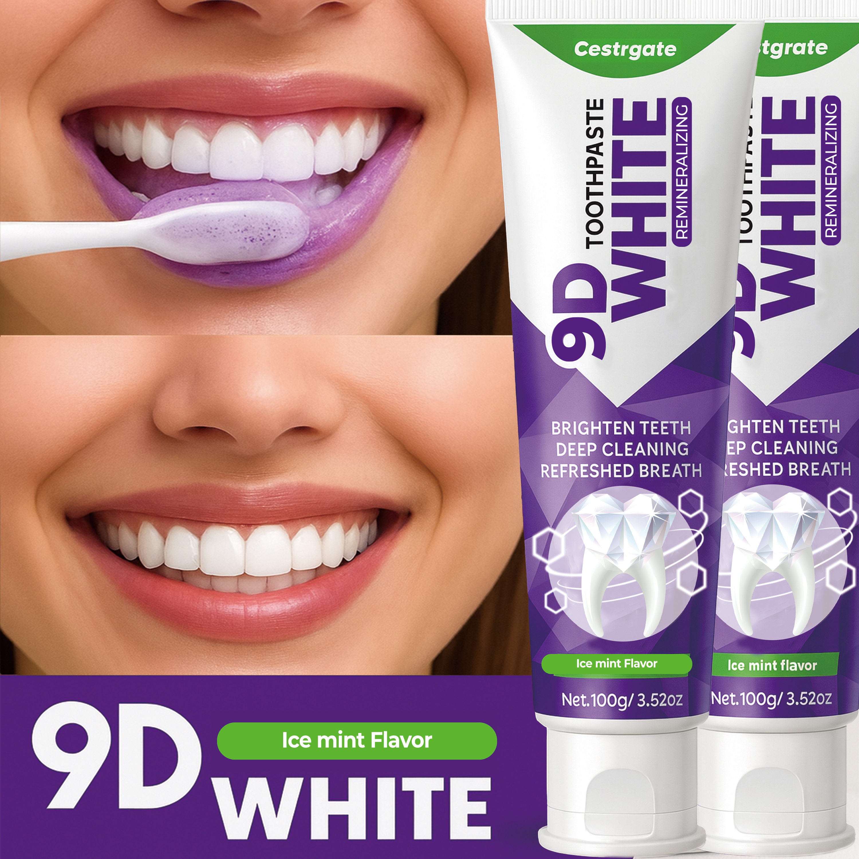 9D White 10% Hydroxyapatite To - مراجعة Hydroxyapatite Toothpaste وسعره