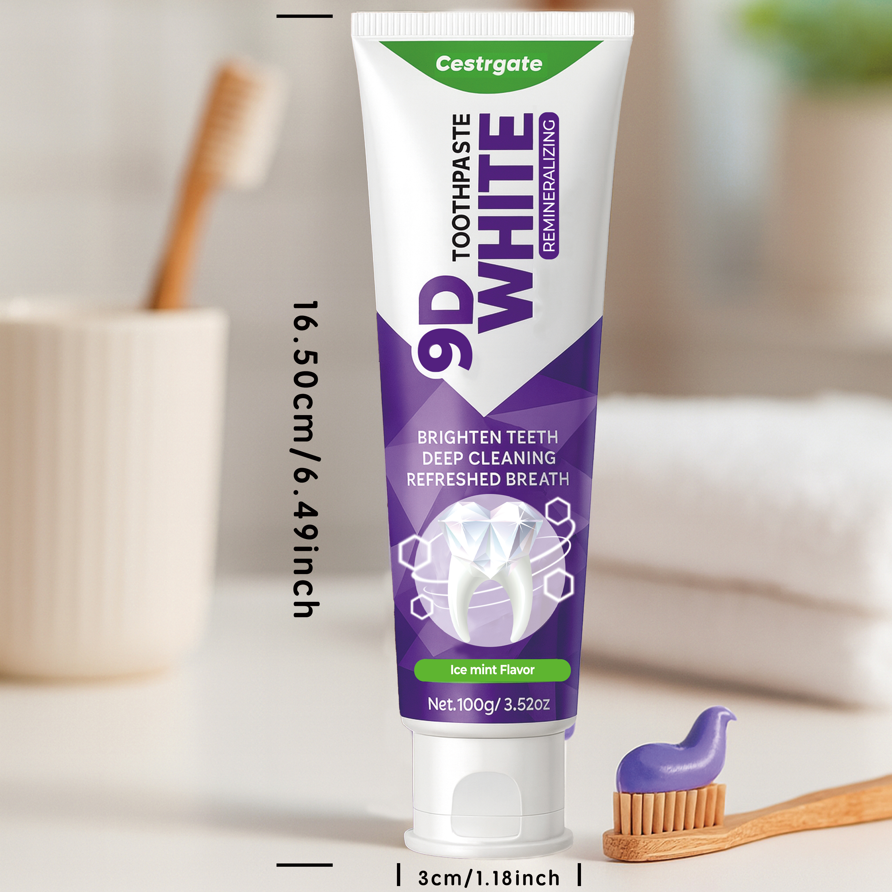 9D White 10% Hydroxyapatite To - مراجعة Hydroxyapatite Toothpaste وسعره