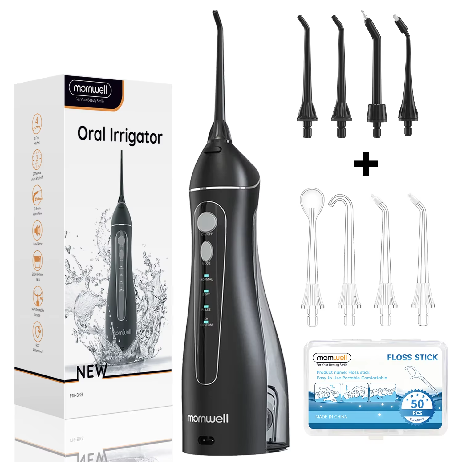 Portable F18 Water Flosser 4 M - مراجعة Water Flosser Cordless وسعره