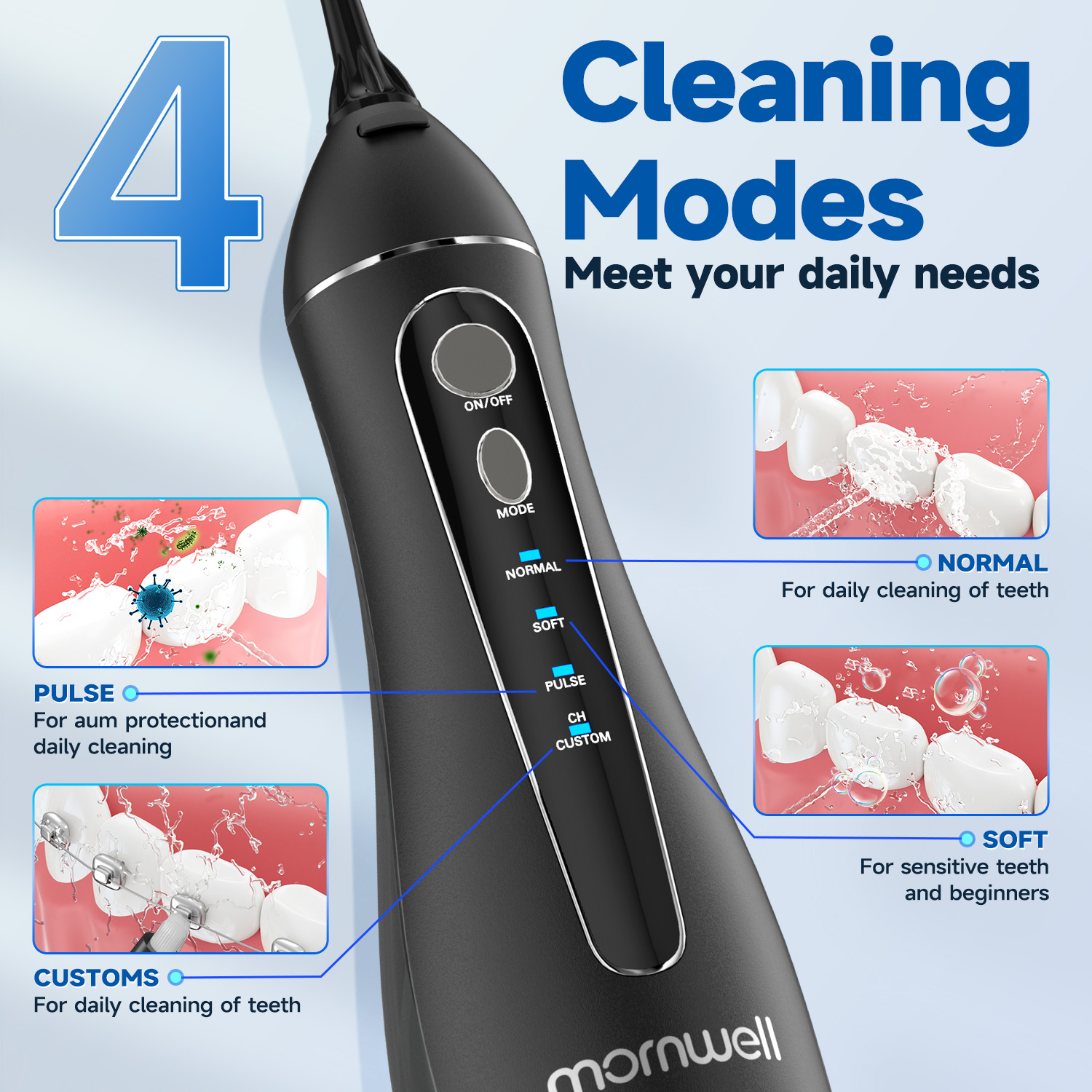 Portable F18 Water Flosser 4 M - مراجعة Water Flosser Cordless وسعره