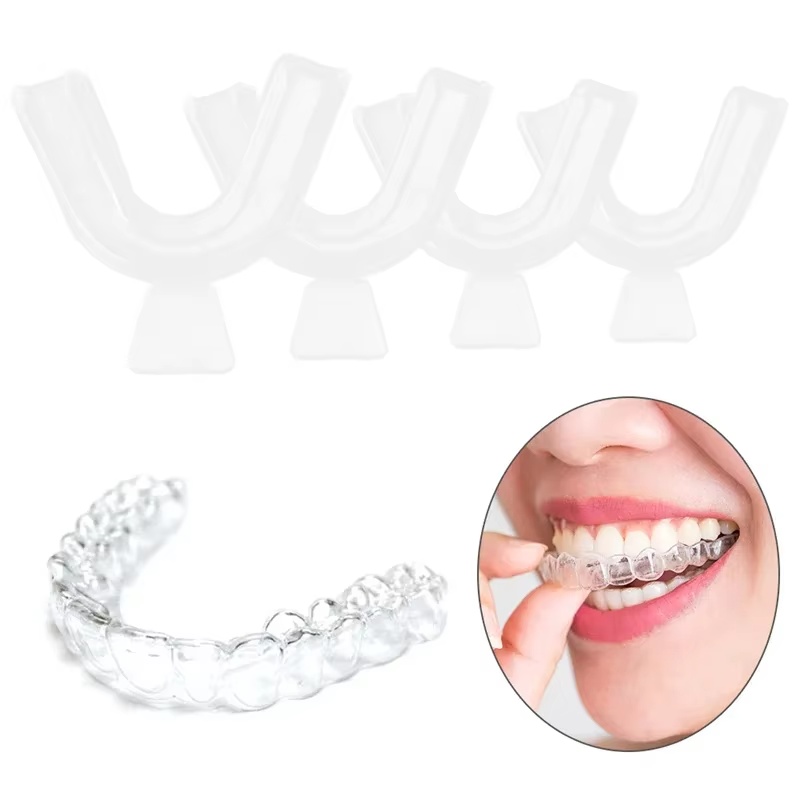 1/8pc Mouth Guard EVA Teeth Pr - مراجعة Teeth Whitening With Trays وسعره