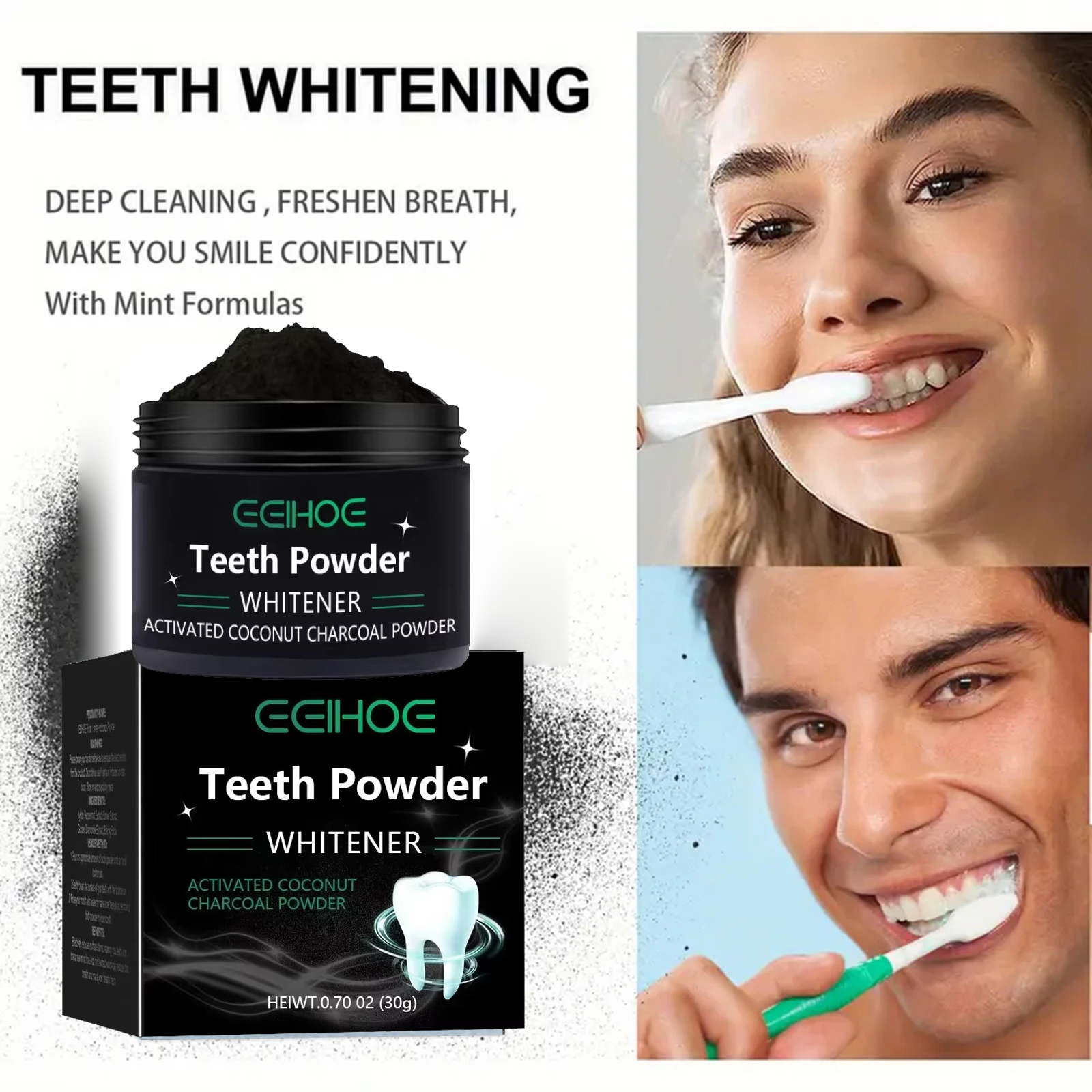 Teeth Brightening Whitening Po - مراجعة Teeth Whitening From Home وسعره