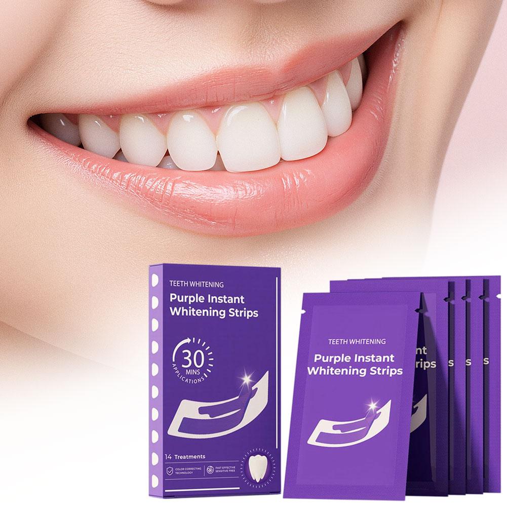 V34 Teeth Whitening Strips - E - مراجعة Teeth Whitening From Home وسعره